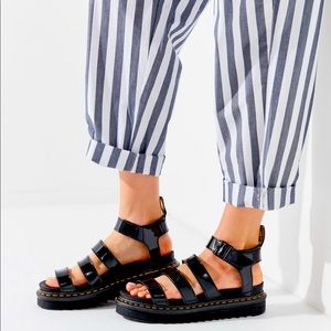 Dr. Martens sandals Blaire Patent Leather